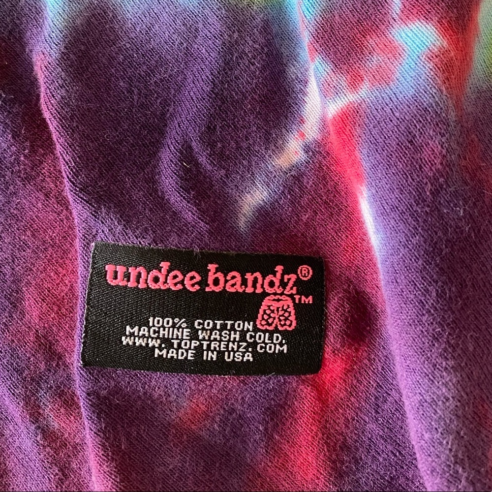 DENNYS Tie-Dye Dress with Studded Peace Sign - Picture 5 of 6